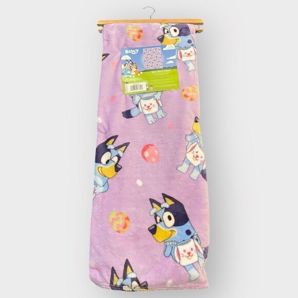 Disney Bluey Easter 50”x70” Silk Touch Throw Blanket New with Tags (a) New - Picture 2 of 9